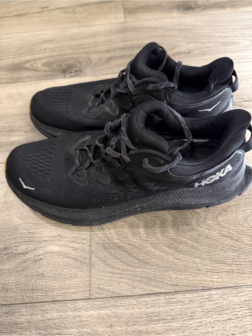 HOKA Kawana 2 Men’s Size 11 Wide Black Running Walking Sneakers